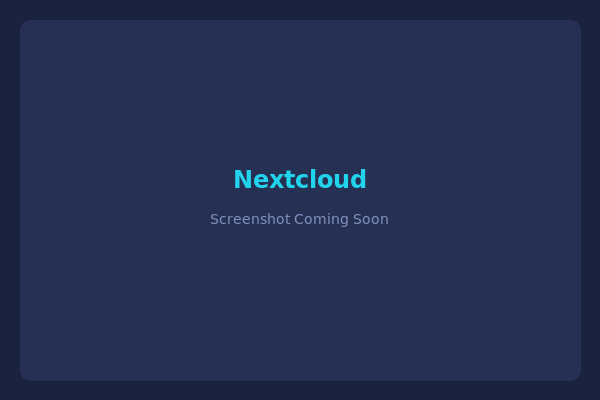Nextcloud — File Sharing & Collaboration